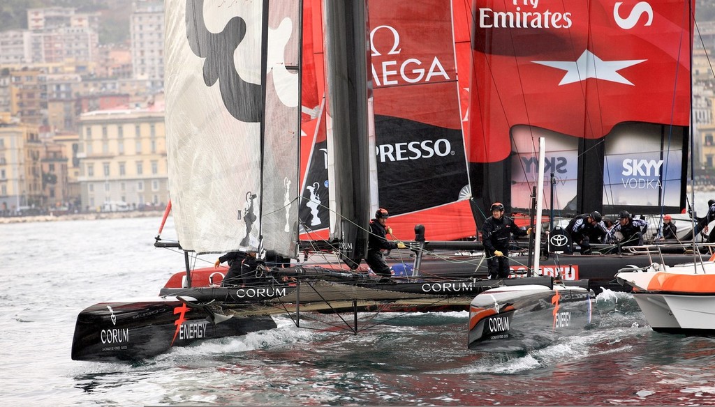 Energy Team - America’s Cup World Series Naples 2012 © ACEA - Photo Gilles Martin-Raget http://photo.americascup.com/